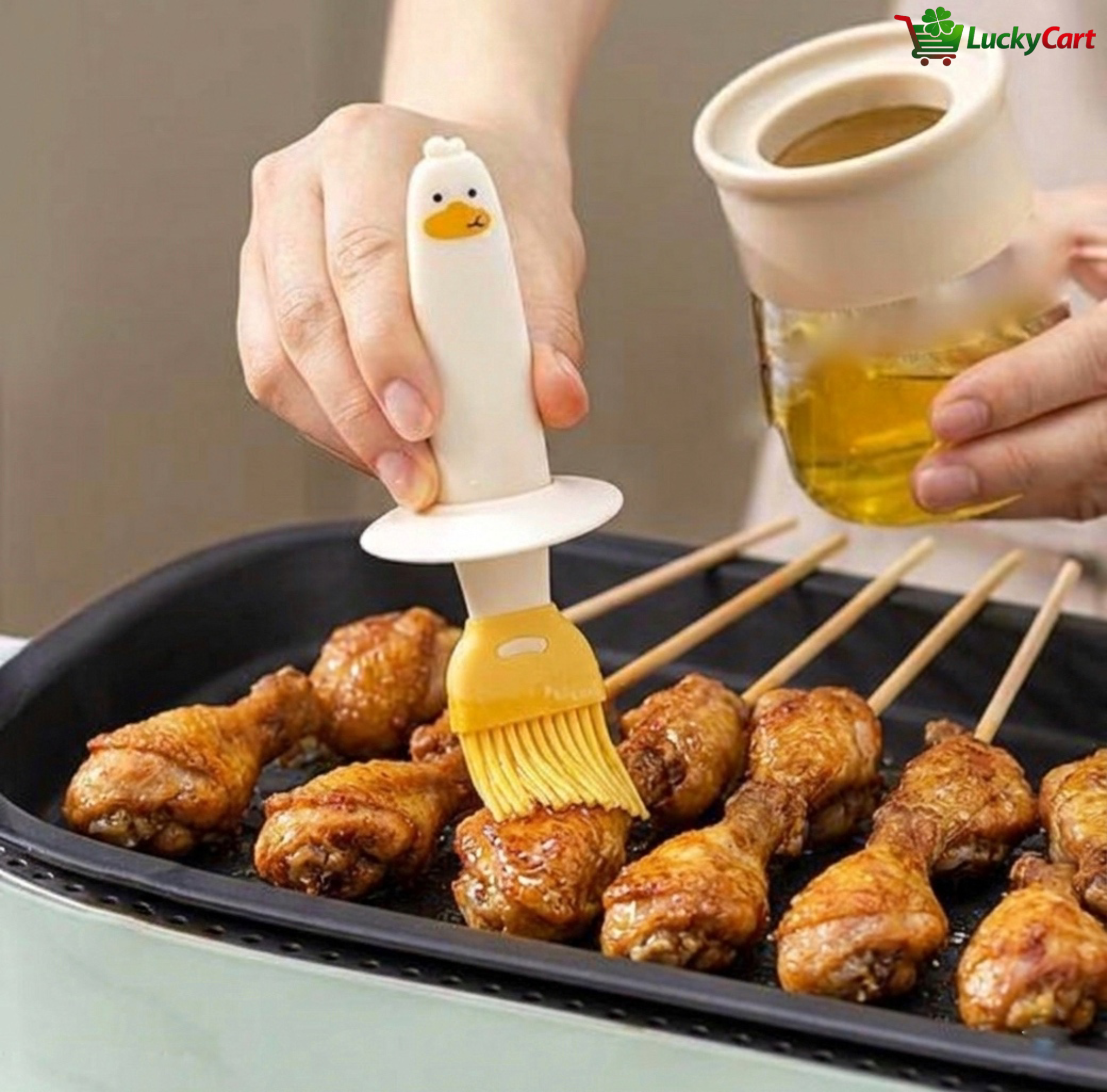 Oil Dispenser for Kitchen, 2 IN 1