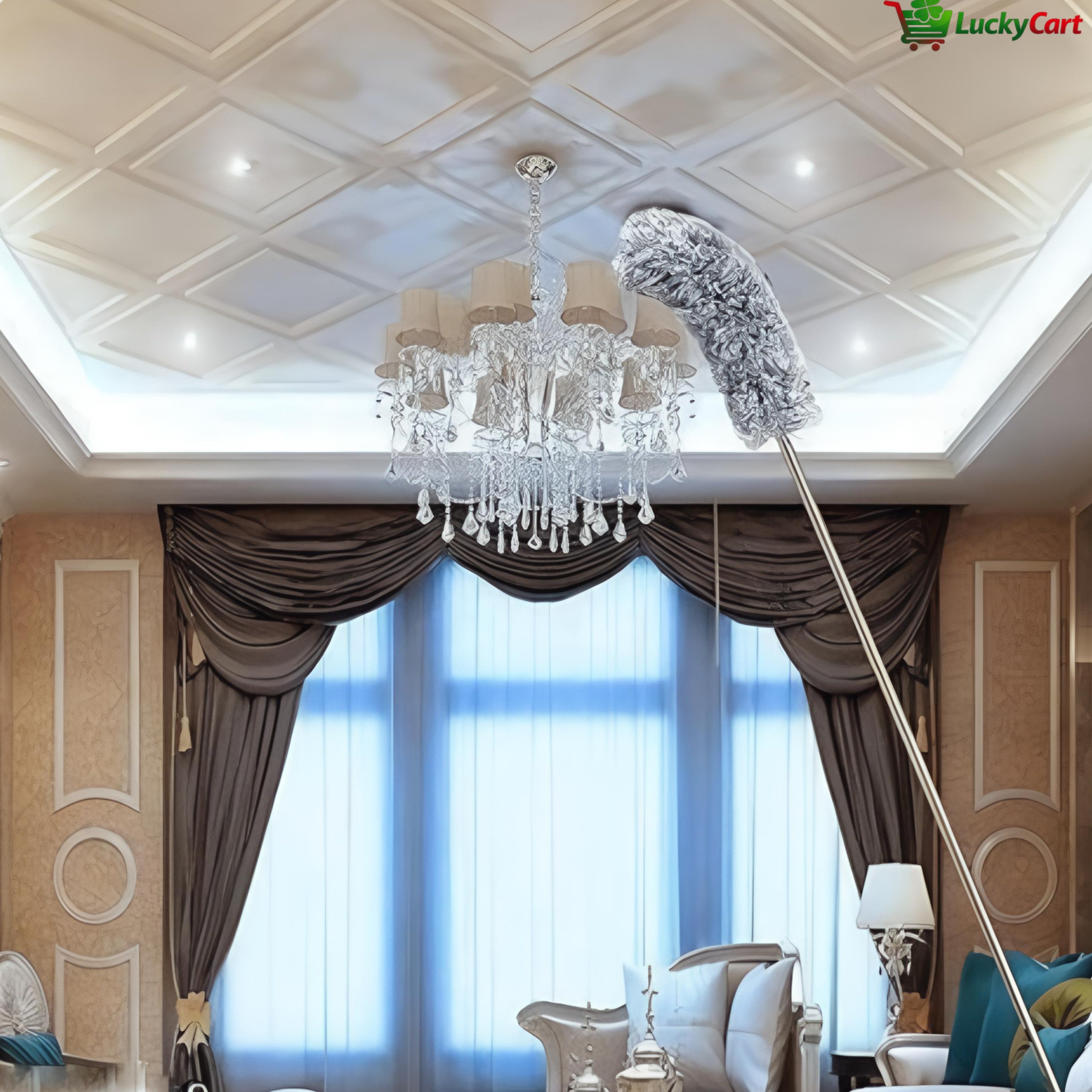 Fan Cleaner Microfiber Ceilingwith Long
Handle